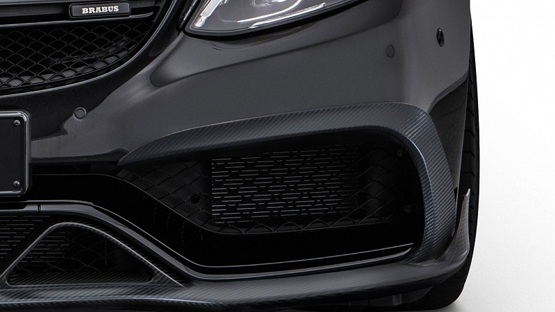 Photo of Brabus CARBON FRONT FASCIA ATTACHMENTS for the Mercedes Benz C63 AMG (C205) - Image 2